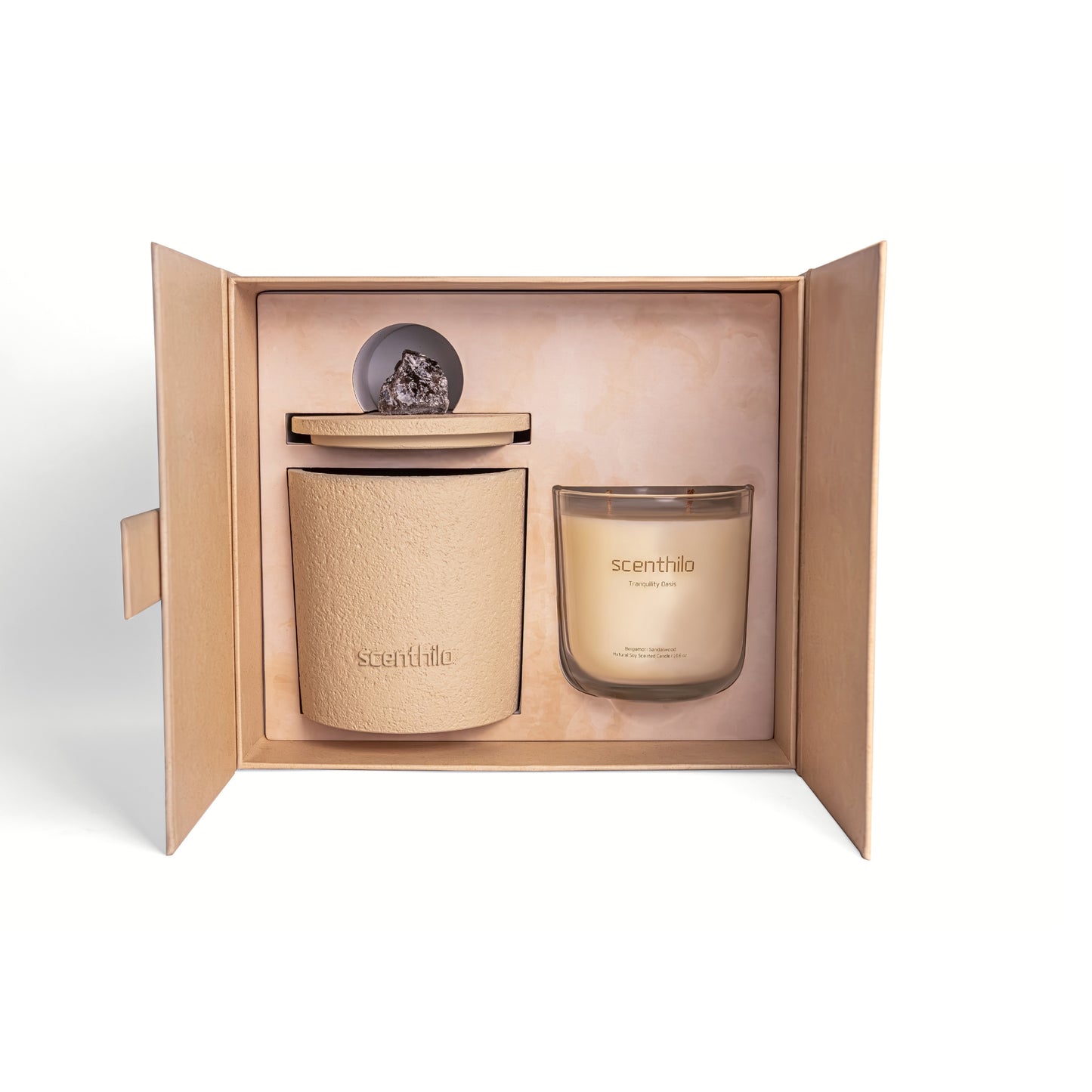 Tranquility Oasis Ceramic Jar Set